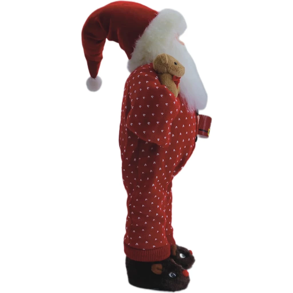 Best reviews of ๐ 18" Santa in Red Pajamas with Teddy Bear by Ashland® ๐ - Image 2