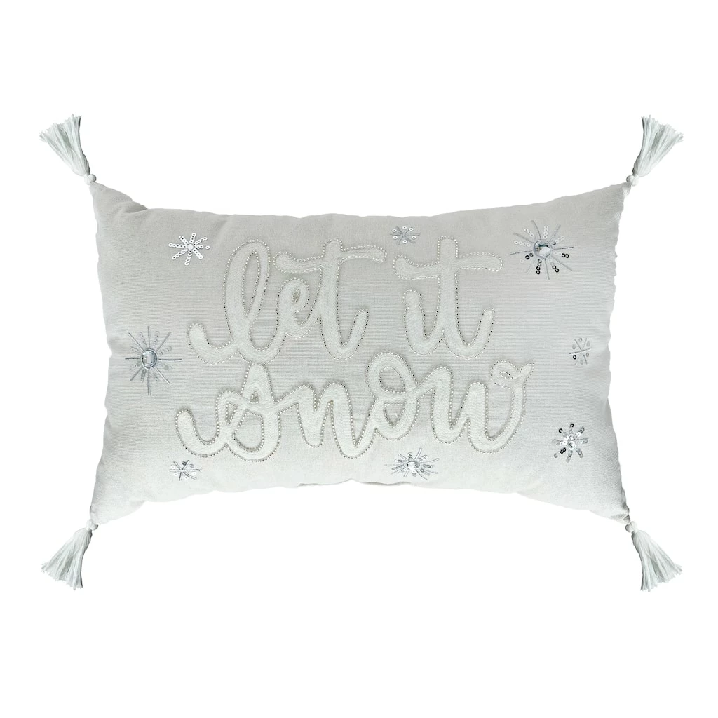 Wholesale ๐ Let It Snow Lumbar Pillow by Ashland® ๐