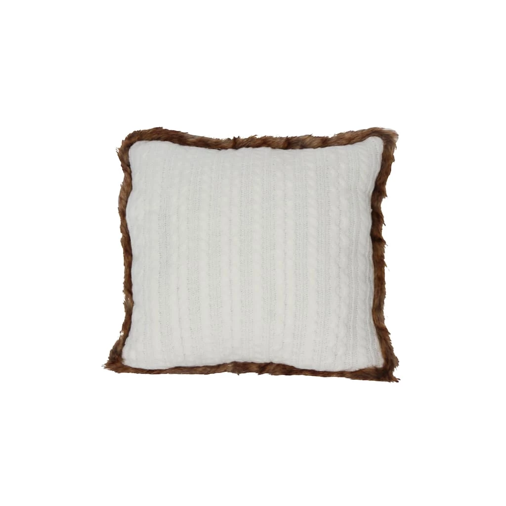 Top 10 ๐ฅฐ White Cable Knit Throw Pillow by Ashland® ๐