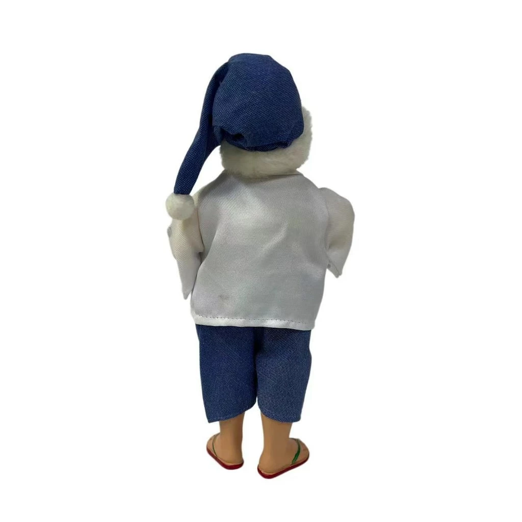 Promo ๐ 10.5" Santa with Salilboat Figure by Ashland® ๐ - Image 2