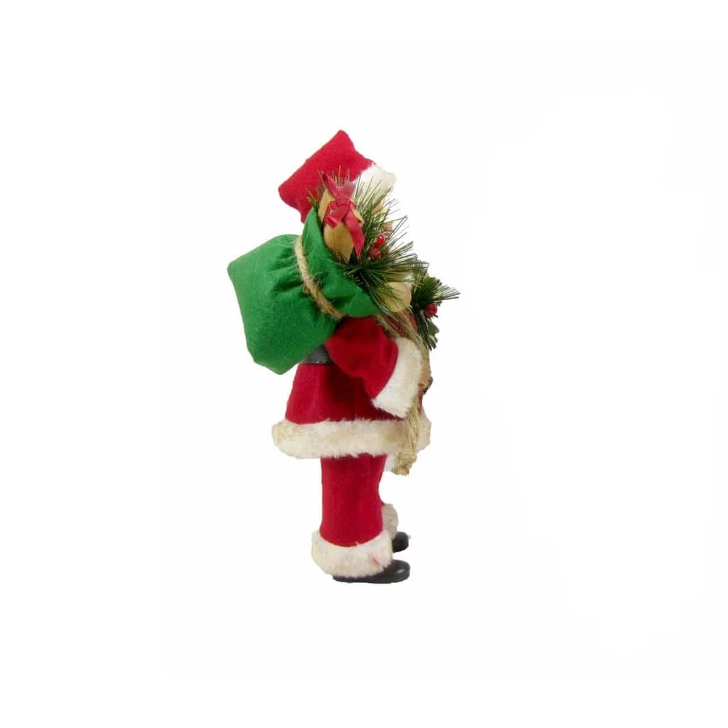 Cheapest ๐ 11" Traditional Santa with Wreath Figure by Ashland® ๐ - Image 2