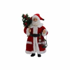 Brand new โญ 11" Traditional Santa with Lamp Figure by Ashland® โ๏ธ