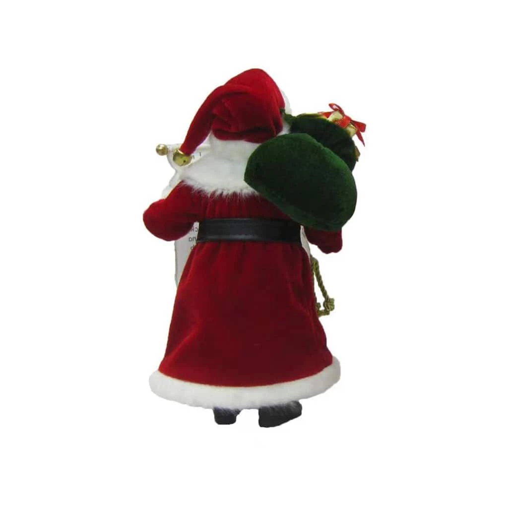 Wholesale ๐ 10.5" Traditional Santa with List Figure by Ashland® โ - Image 3