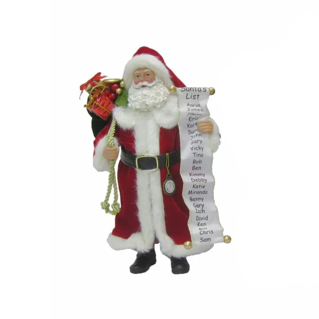 Top 10 ๐ 10.5" Traditional Santa with Bear Figure by Ashland® โญ