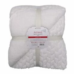 Best Pirce 😉 White Faux Berber Throw Blanket by Ashland® 😀