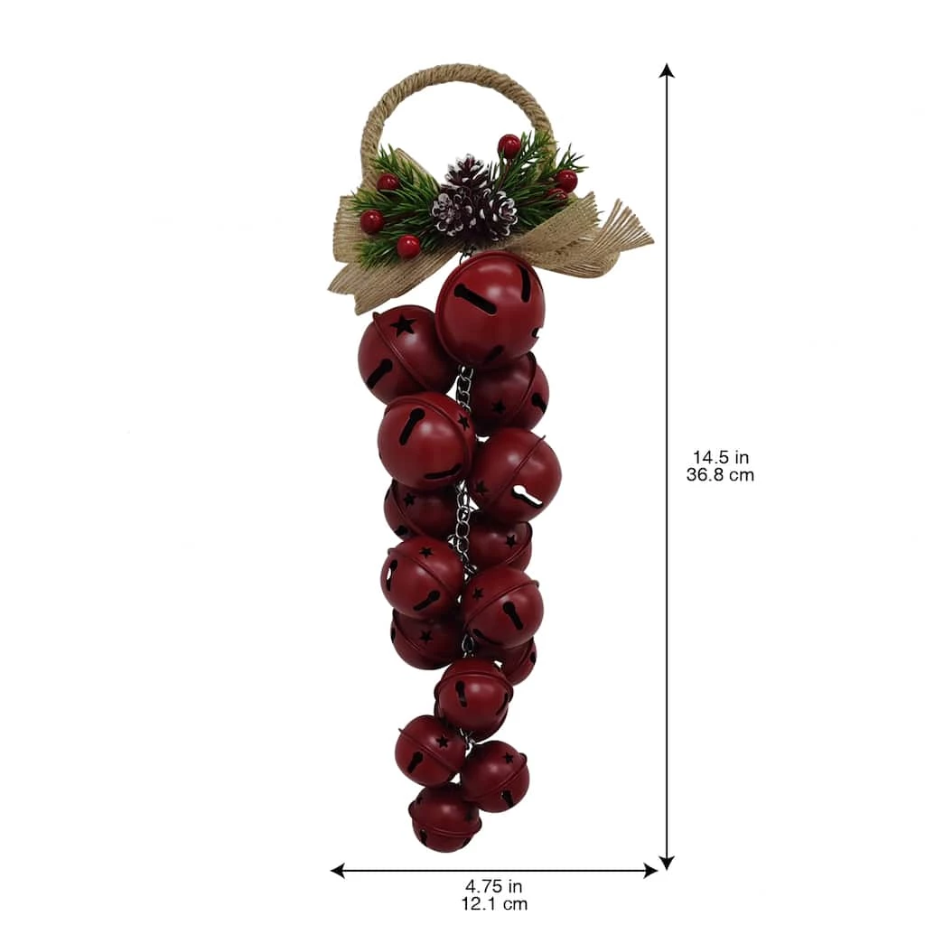 Buy π₯° 14.5" Red Bell Bunch Door Hanger by Ashland® π - Image 3
