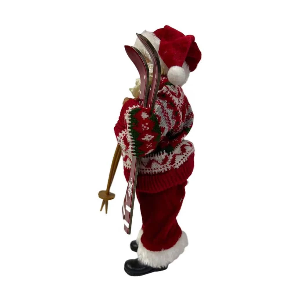 Best reviews of π― 10.5" Skiing Santa Figurine by Ashland® π€© - Image 2