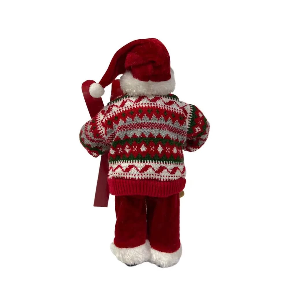 Best reviews of π― 10.5" Skiing Santa Figurine by Ashland® π€© - Image 3