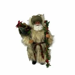 Discount 🧨 11" Woodland Santa Figurine by Ashland® ✨