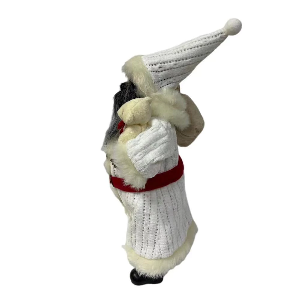 Budget π 16" Santa with Teddy Bear Figurine by Ashland® π― - Image 2