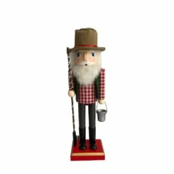 Brand new ✨ 10" Fisherman Wooden Collectible Nutcracker by Ashland® 😉