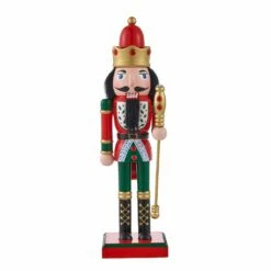 Discount ⌛ 10" Red & Gold Soldier Collectible Nutcracker by Ashland® ⭐