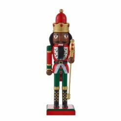 Best Pirce 😀 10" Red & Gold Soldier Collectible Nutcracker by Ashland® ⭐