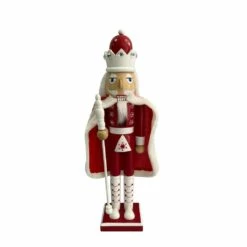 Flash Sale 💯 16" Red & White Wooden Nutcracker by Ashland® 🎉