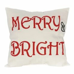 New 🔥 Merry & Bright 🎅 Christmas Accent Pillow by Ashland® 🔥