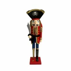 Brand new ๐งจ 16" Pirate Collectible Nutcracker by Ashland® ๐