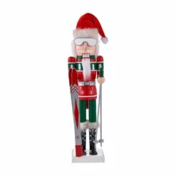 Outlet ✨ 16" Santa Skier Collectible Nutcracker by Ashland® 🎉