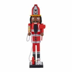 Coupon 🤩 16" Fireman Nutcracker by Ashland® 👏