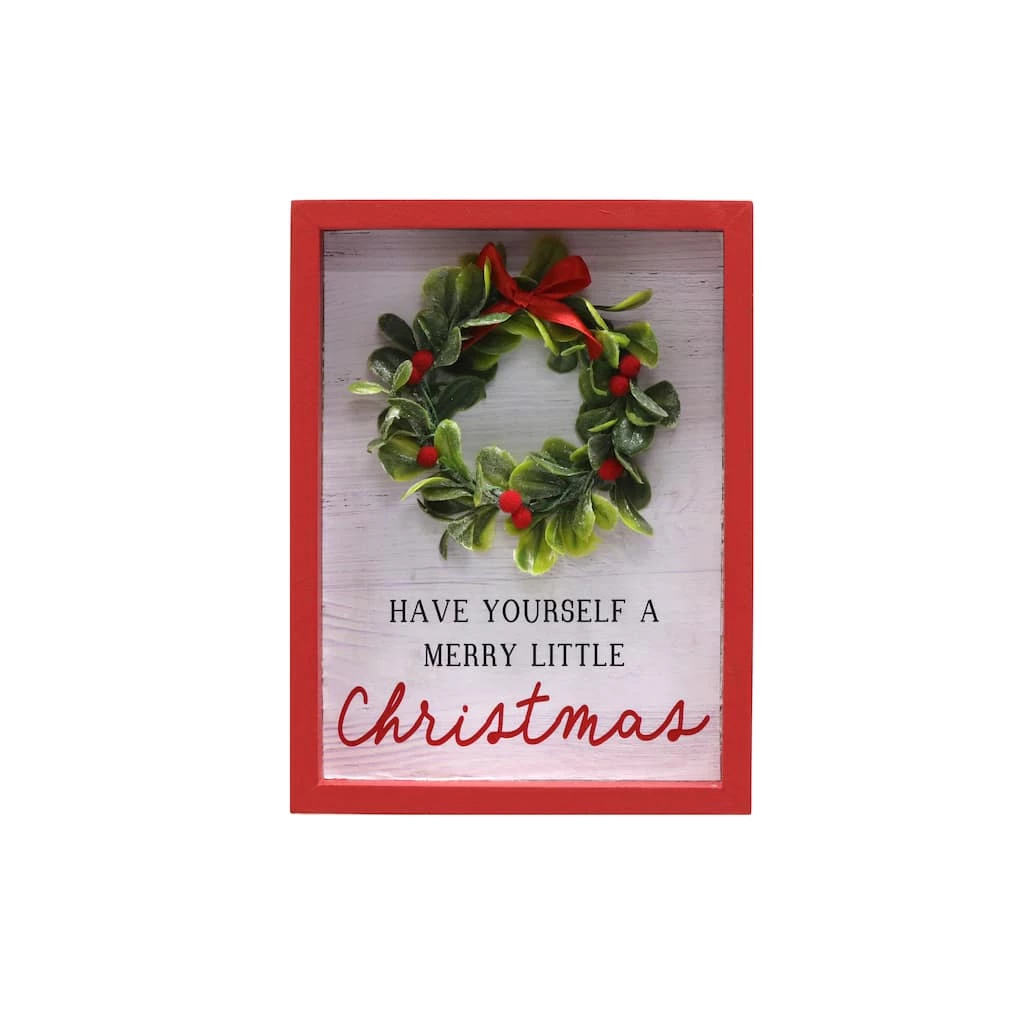 Best deal ๐งจ Assorted 7.8" ๐ Christmas Greenery Tabletop Sign by Ashland® โจ - Image 2