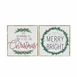 Brand new 🔥 Assorted 7" 🔔 Christmas Tabletop Sign by Ashland® 🔥