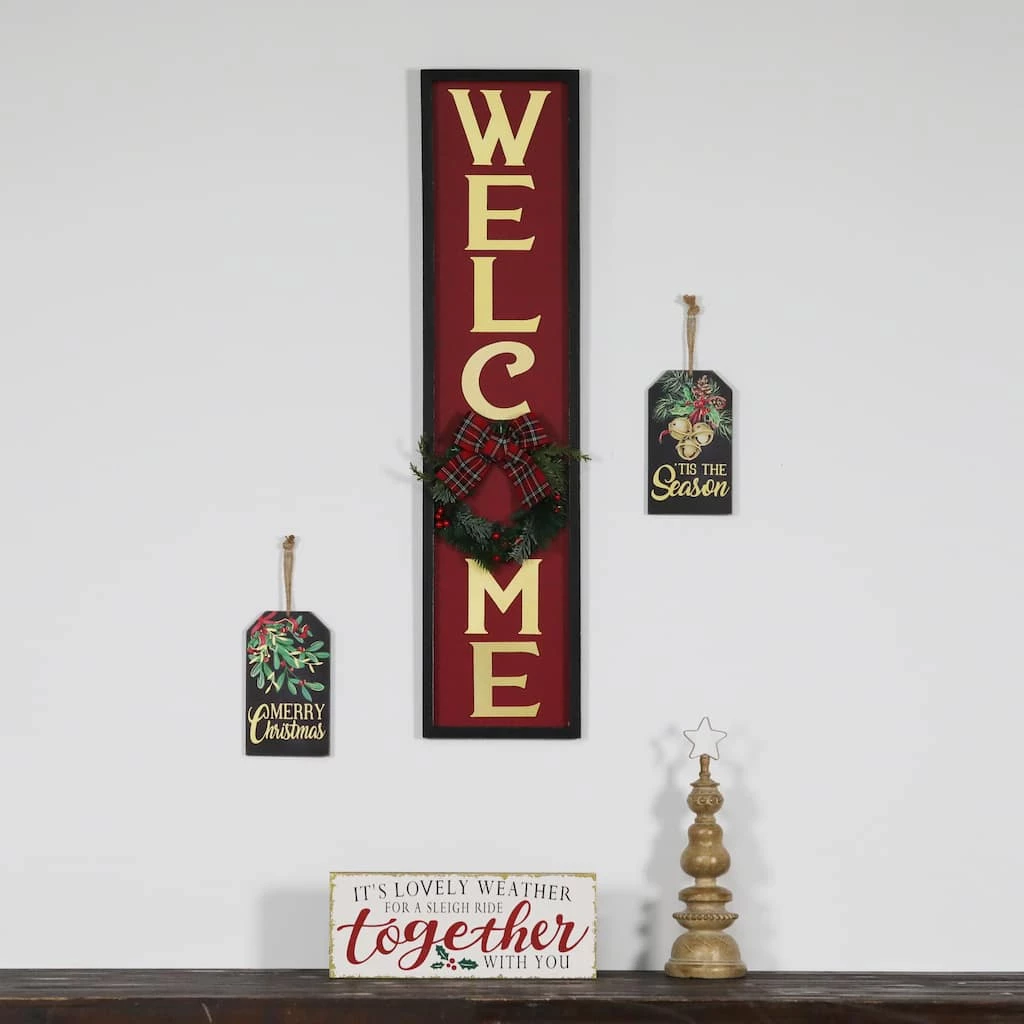 Top 10 🔔 Assorted 14" 🎄 Christmas Themed Tabletop Sign by Ashland® 🥰 - Image 2