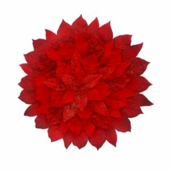 Cheap π Sparkly Red Leaf π Christmas Placemat by Celebrate It™ π―