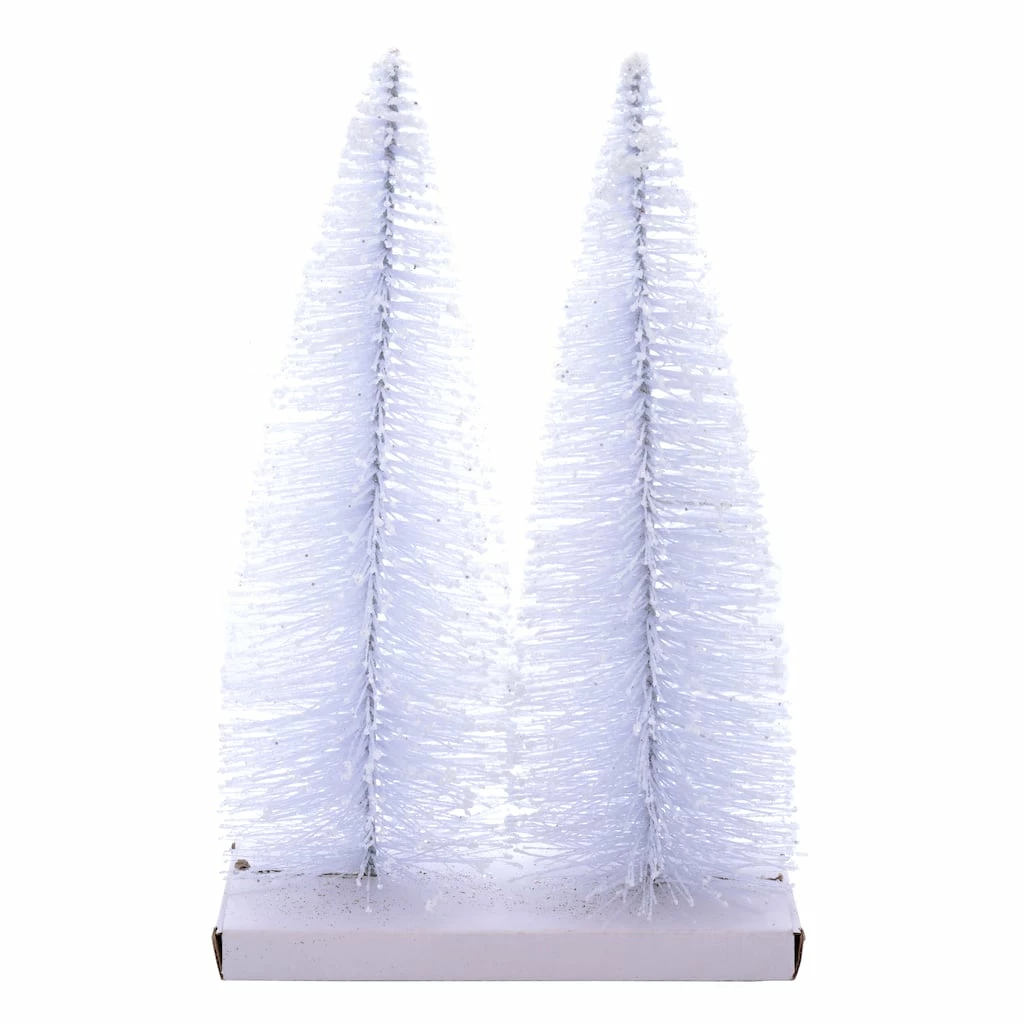 Best deal ⌛ 12" White Bottle Brush Trees, 2ct. by Ashland® ❤️