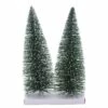 Outlet ✔️ 12" Green Bottle Brush Trees, 2ct. by Ashland® 😍