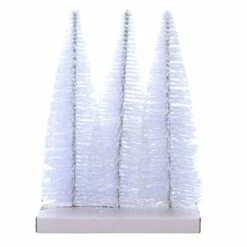 Best Sale ❤️ 10" White Bottle Brush Trees, 3ct. by Ashland® ✨