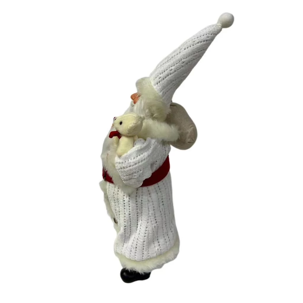 Promo 🔔 16" Santa with Teddy Bear Decoration by Ashland® 🌟 - Image 2