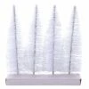 Budget 👍 8" White Bottle Brush Trees, 4ct. by Ashland® 🔔
