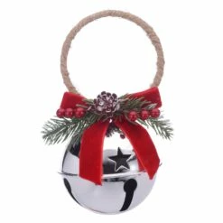 Budget ❤️ 6.5" Silver Bell Hanger Decoration by Ashland® 🥰
