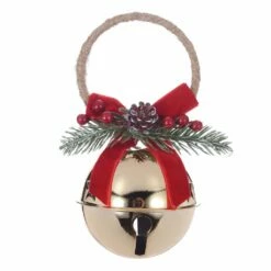 Hot Sale ⌛ 6.5" Shiny Gold Bell Hanger Decoration by Ashland® ✔️