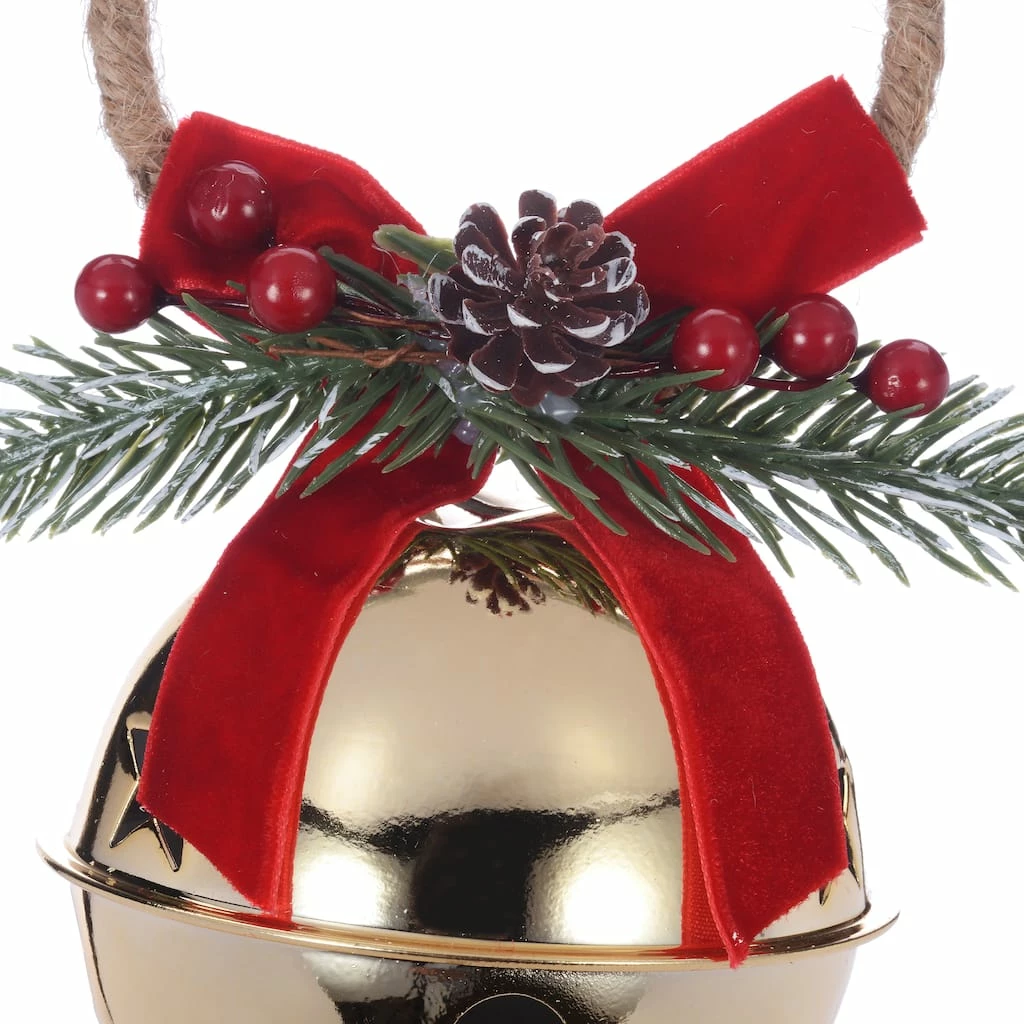 Hot Sale โ 6.5" Shiny Gold Bell Hanger Decoration by Ashland® โ๏ธ - Image 2