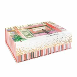 Wholesale 👏 Large 🎄 Christmas Shopping Decorative Box by Ashland® 😀