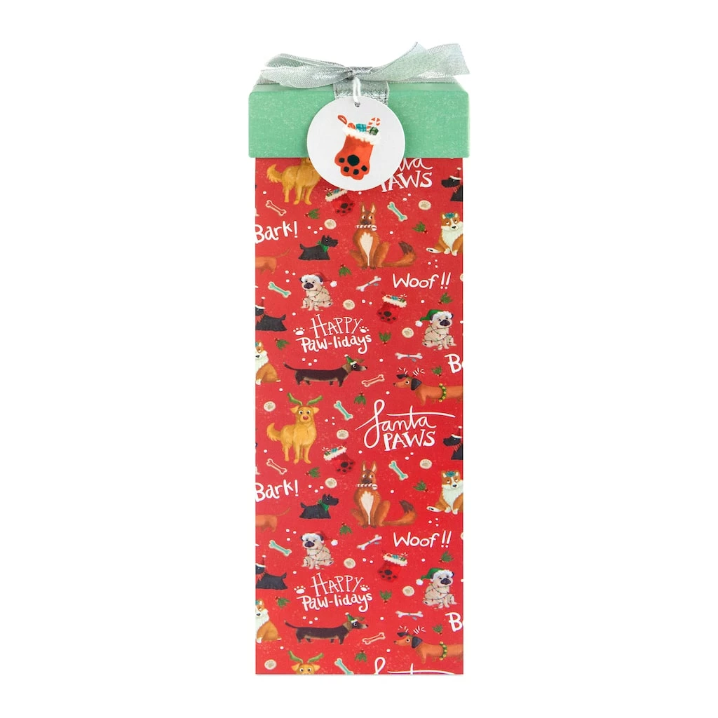 Brand new ๐ฅฐ Holiday ๐ถ Dogs Wine Gift Box by Ashland® โจ - Image 2