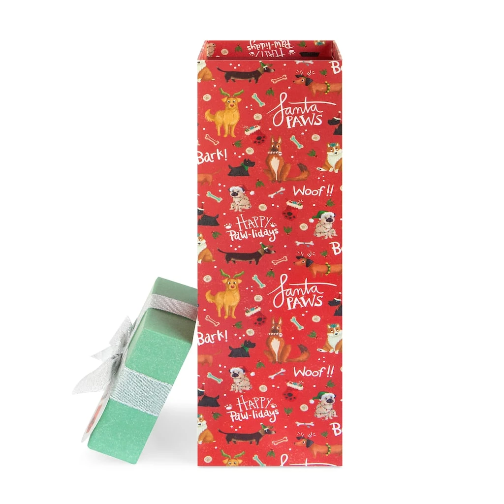 Brand new ๐ฅฐ Holiday ๐ถ Dogs Wine Gift Box by Ashland® โจ - Image 4