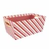 Outlet ❤️ Small 🍬 Candy Cane Stripe Gift Bin by Ashland® ⌛