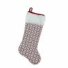 Best Pirce 🔔 20.5" Red & White Lace ❄ Christmas Stocking by Northlight 😀