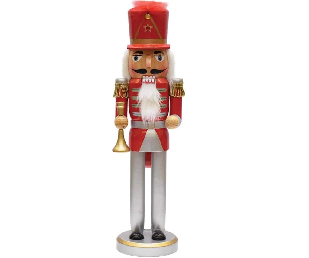Deals โค๏ธ 14" Wooden Nutcracker with Horn by Northlight ๐ฏ