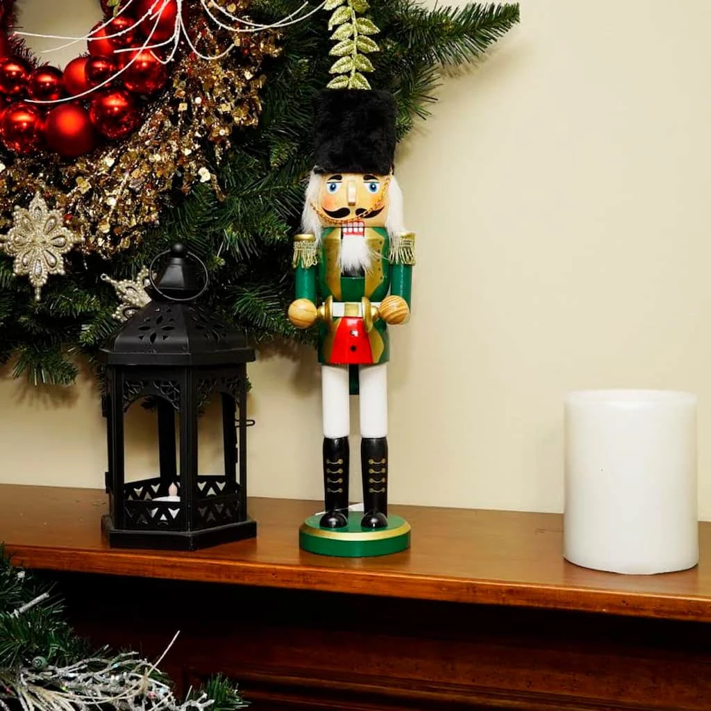 Coupon ✔️ 14" Wooden Cymbalist Nutcracker by Northlight ⌛ - Image 3