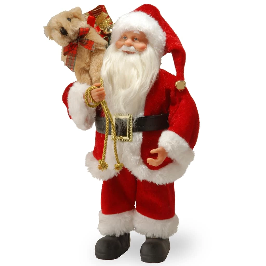 Best deal 🎉 11.8" Standing Santa by National Tree Company 👏