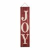 Budget 🥰 Glitzhome® 42" Joy ❄ Christmas Wooden Porch Sign 👍