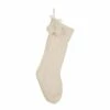 Best Sale 😉 Glitzhome® 24" White Knited 🎄 Christmas Stocking 🤩