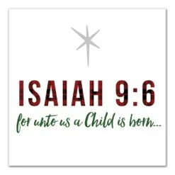 Buy ⌛ Isaiah 9:6 Canvas Wall Art by Designs Direct 🎁