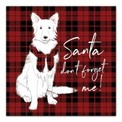 Deals 😍 Santa Don't Forget Me Canvas Wall Art by Designs Direct 👏