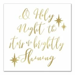 Coupon 👍 Oh Holy Night Canvas Wall Art by Designs Direct 💯