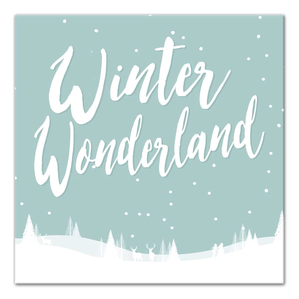 Wholesale 👏 Winter Wonderland Canvas Wall Art by Designs Direct 👍