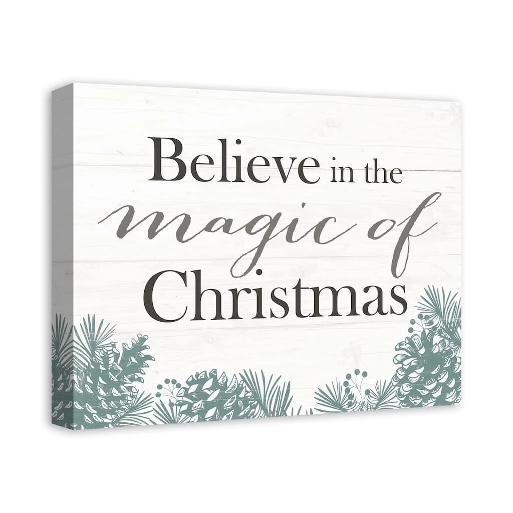 Wholesale 🥰 Believe in the Magic of 🎅 Christmas Canvas Wall Art by Designs Direct 🎁 - Image 3