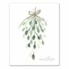 Brand new 🔔 Watercolor Mistletoe Canvas Wall Art by Designs Direct ✨